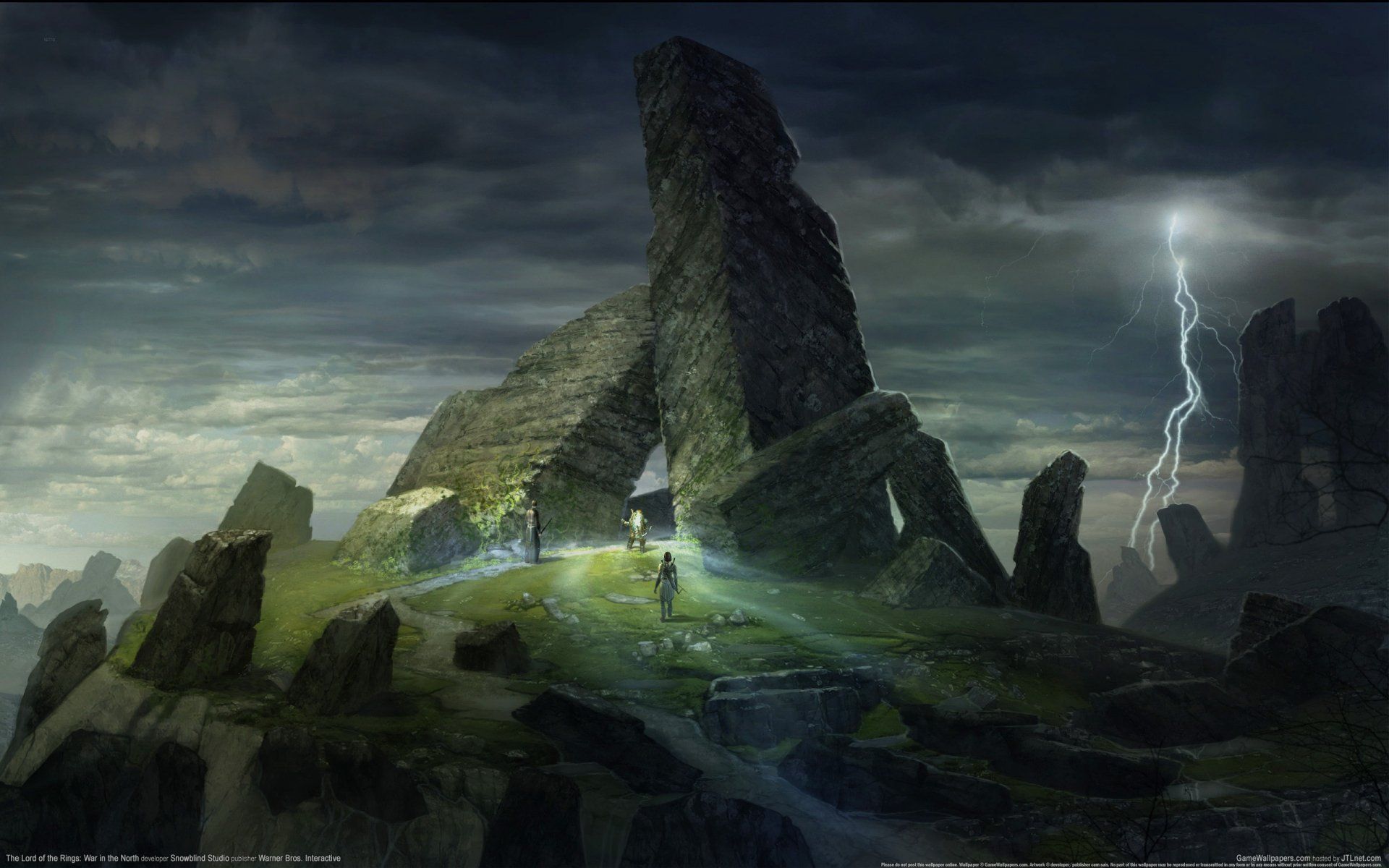 1920x1200 Epic HD Wallpaper: The Lord of the Rings in the North Adventurex1600