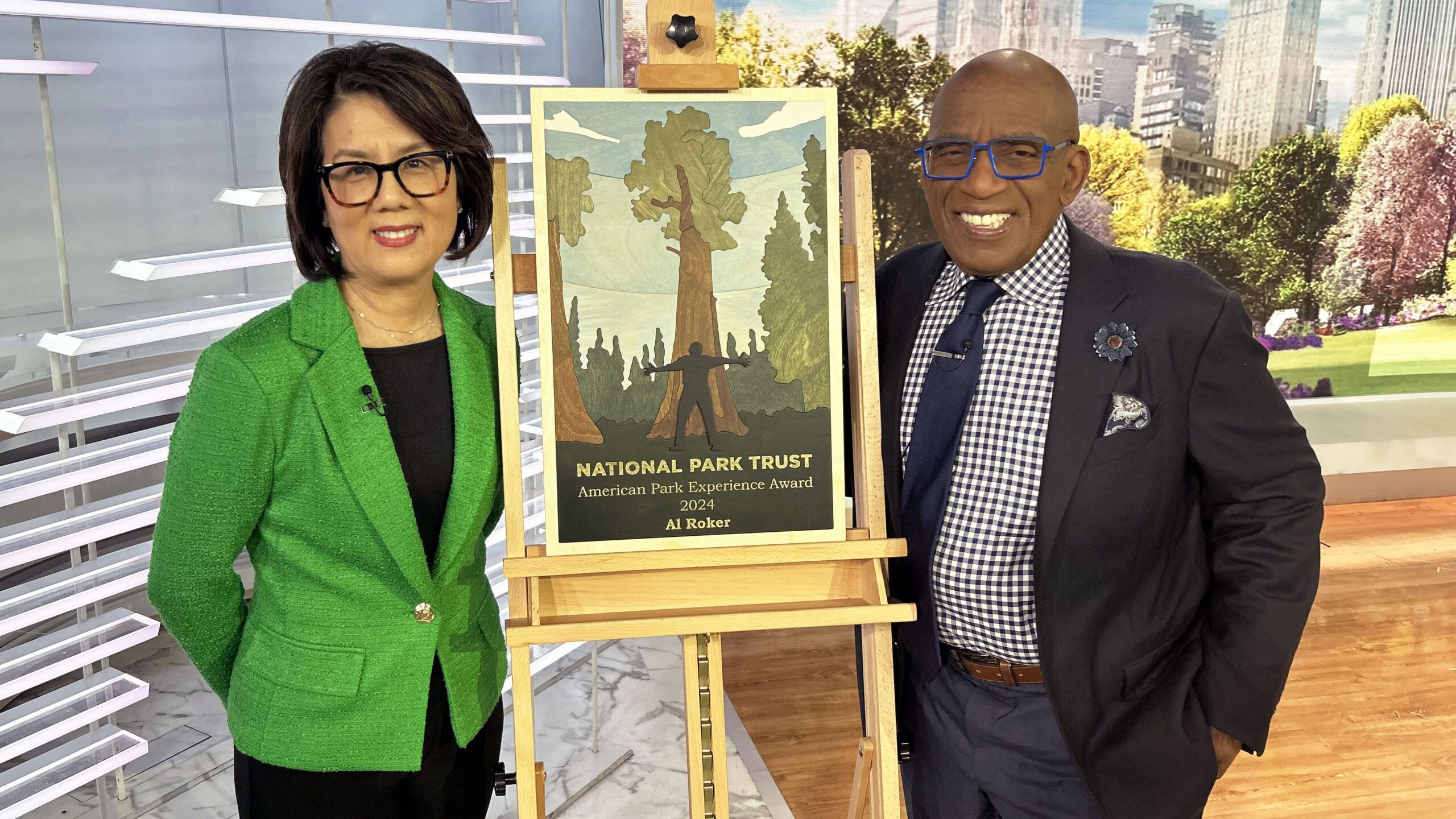 2560x1440 National Park Trust Honors NBC TODAY's Al Roker with 2024 American Park Experience (APEX) Award Park Trust