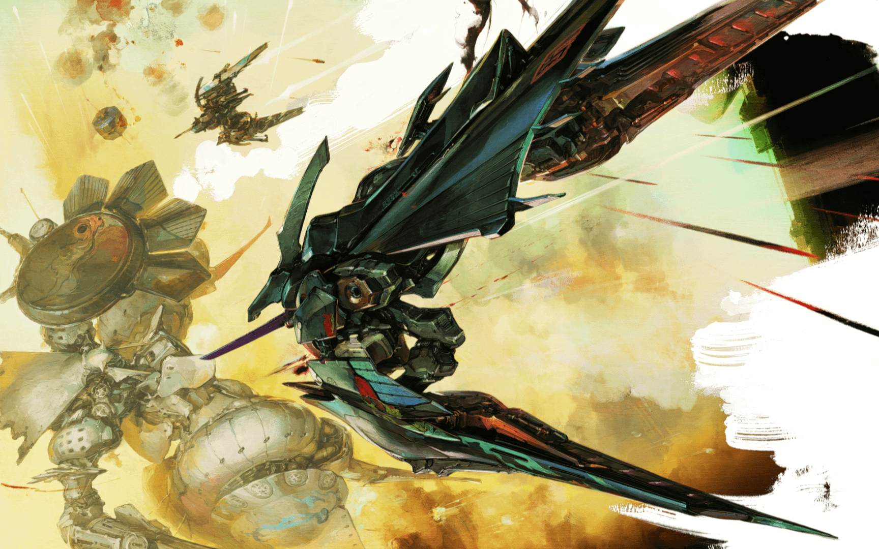1728x1080 All Ikaruga Official Artwork Compilation (Part 1)