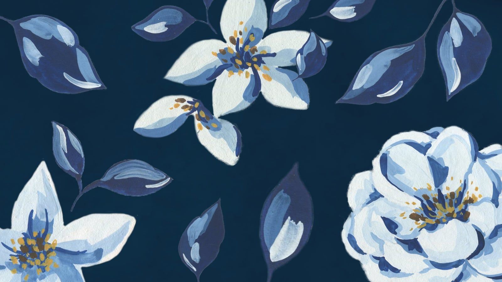 1600x900 Free and customizable blue wallpaper templates