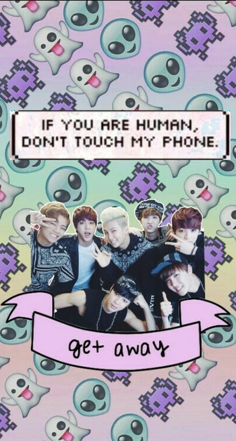 800x1492 BTS, alien, humans, HD phone wallpaper