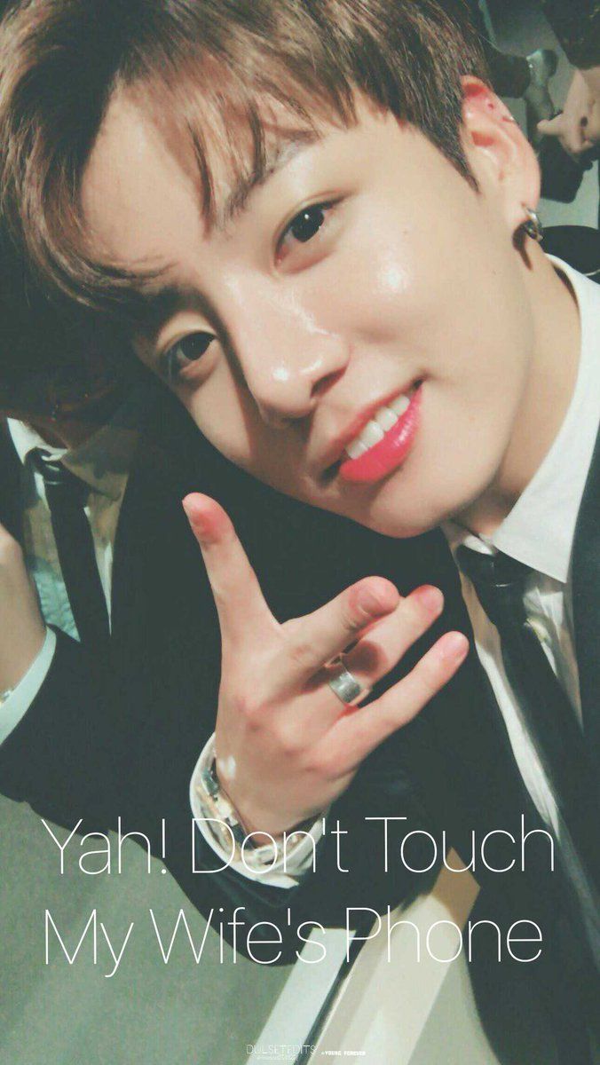 676x1200 BTS Jungkook Taehyung Jimin Lockscreen Yah! Don't Touch my phone Yah! Don't touch my Wife's phone RT If you're going to save or use it