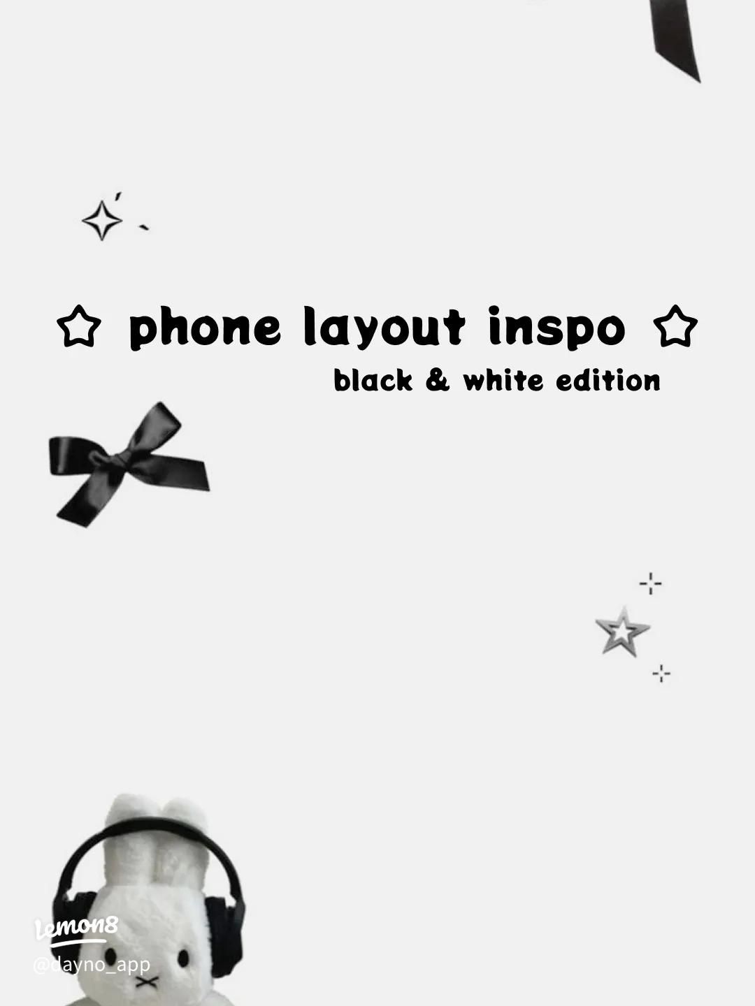 1080x1440 Black & White Aesthetic: Cool Wallpaper & Widget Ideas for iPhone
