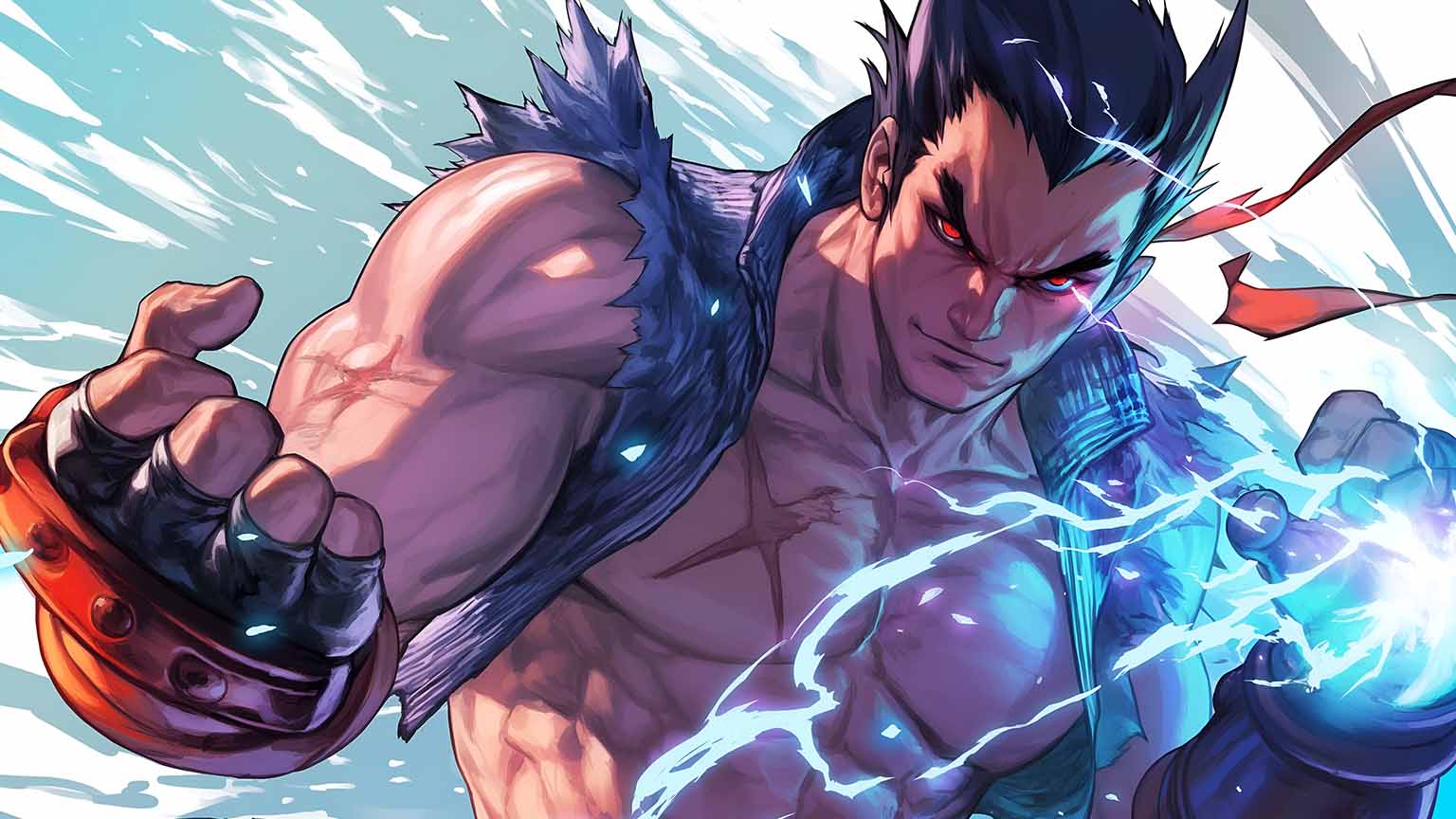 1536x864 Tekken Kazuya Mishima Power Unleashed Desktop Wallpaper