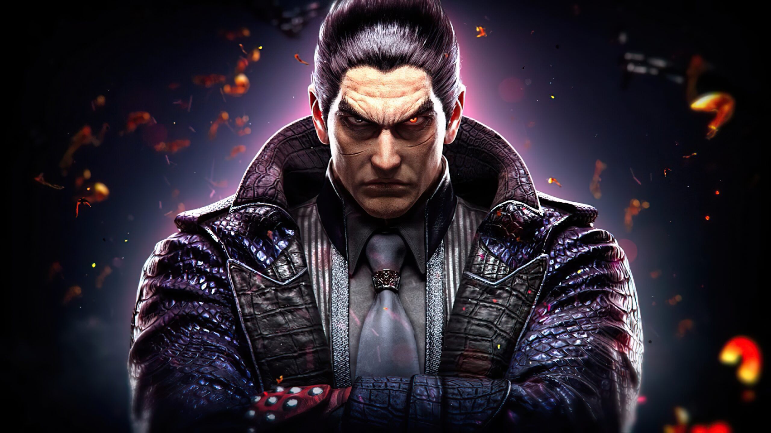 2560x1440 Tekken 8 Kazuya Mishima Wallpaper