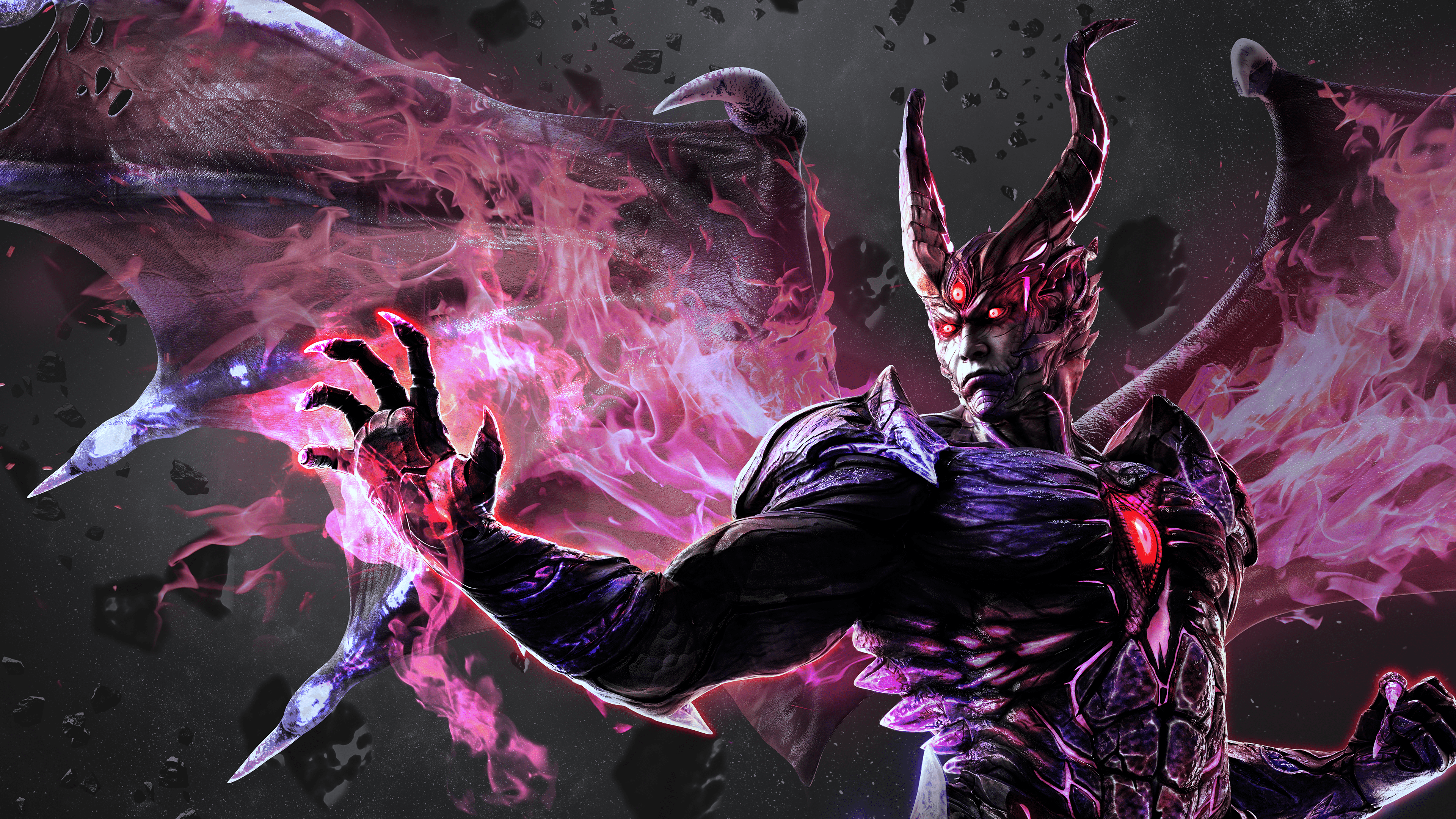 3840x2160 Tekken 8: True Devil Kazuya