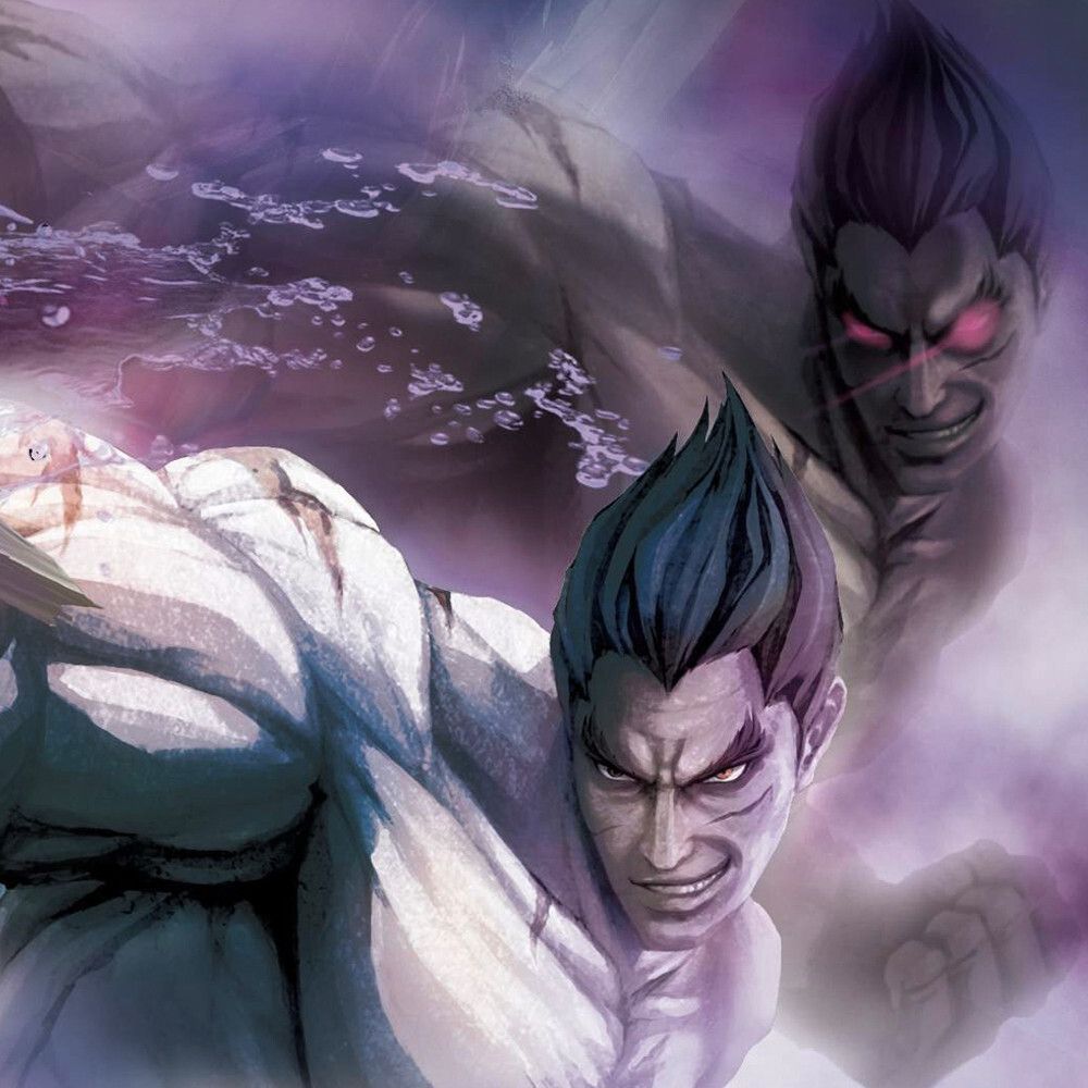 1000x1000 Tekken Kazuya Mishima 18 x 24 Poster Print Game Room Art Decor