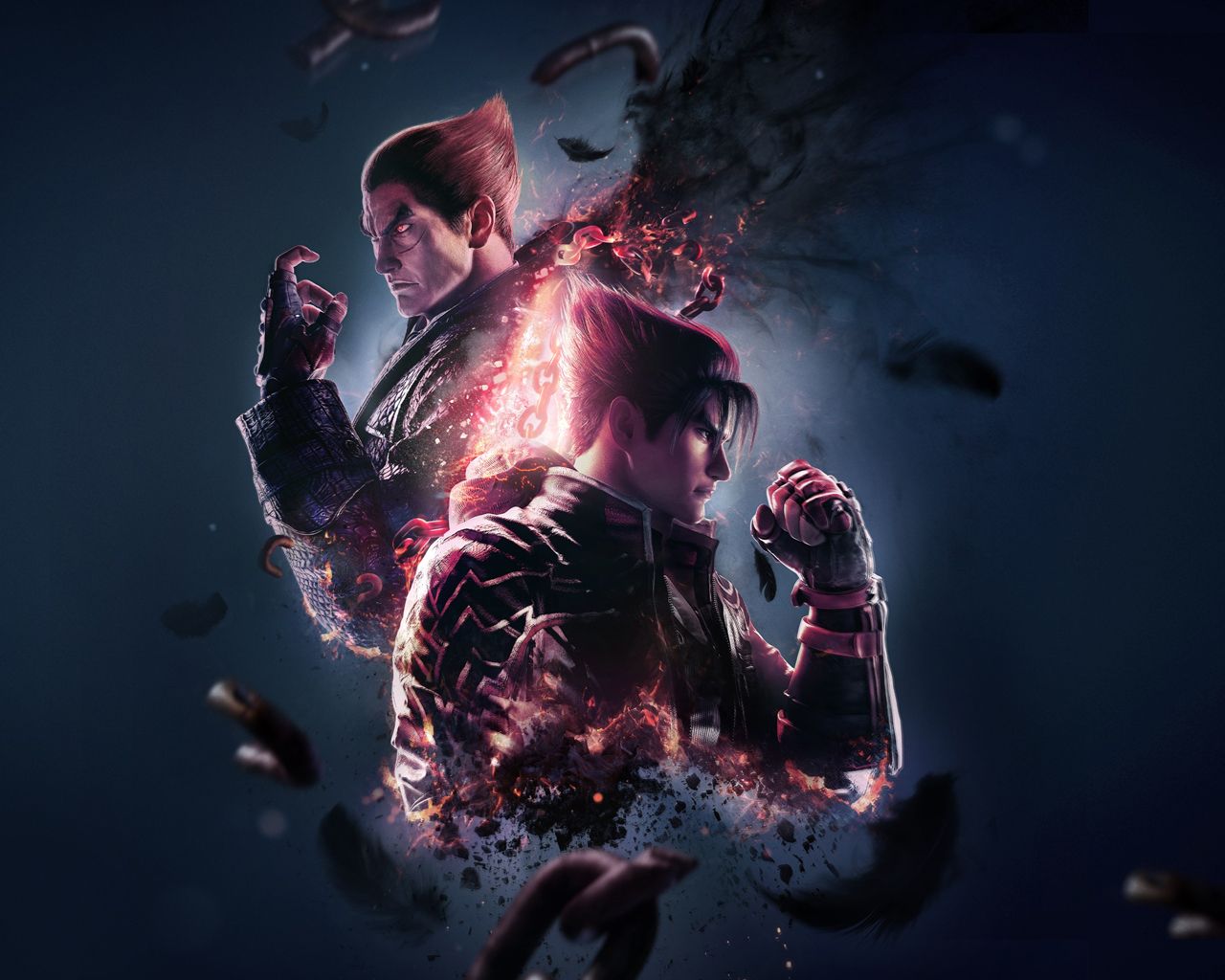 1280x1024 Tekken 8 Artwork Wallpaper with Monocle
