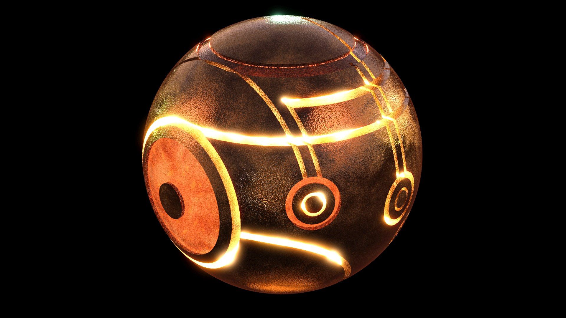 1920x1080 3D Apple Of Eden Creed Model
