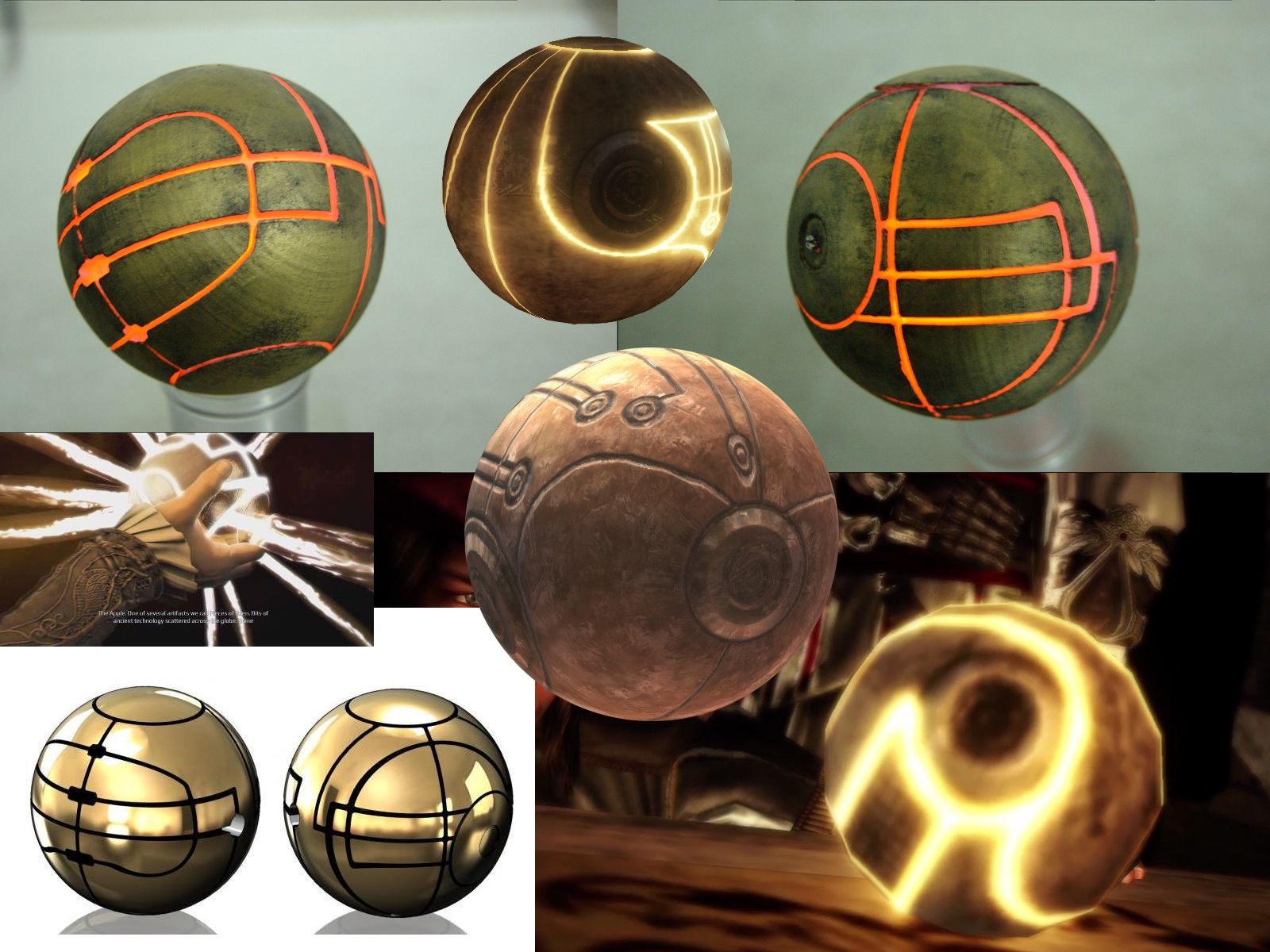 1600x1200 Casting the Apple of Eden from bronze
