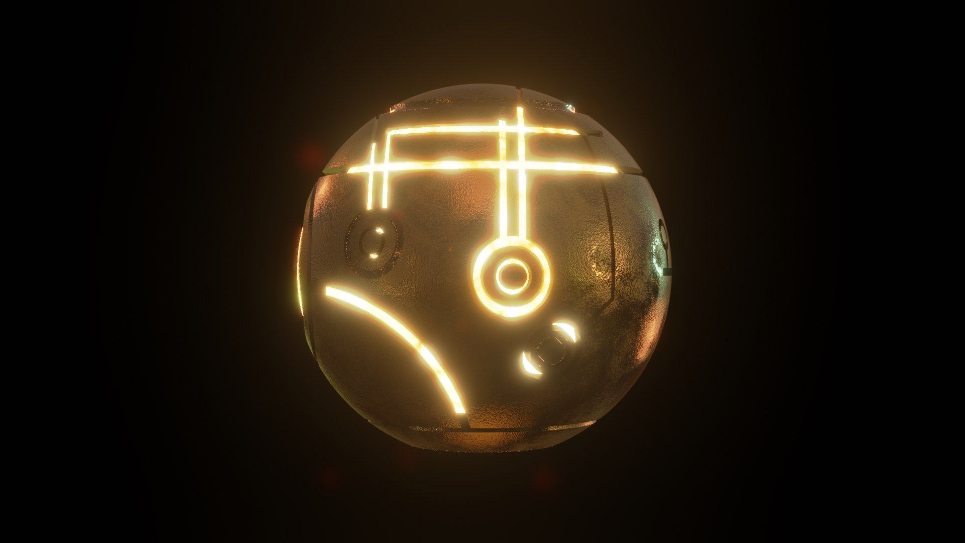 1920x1080 3D Apple Of Eden Creed Model