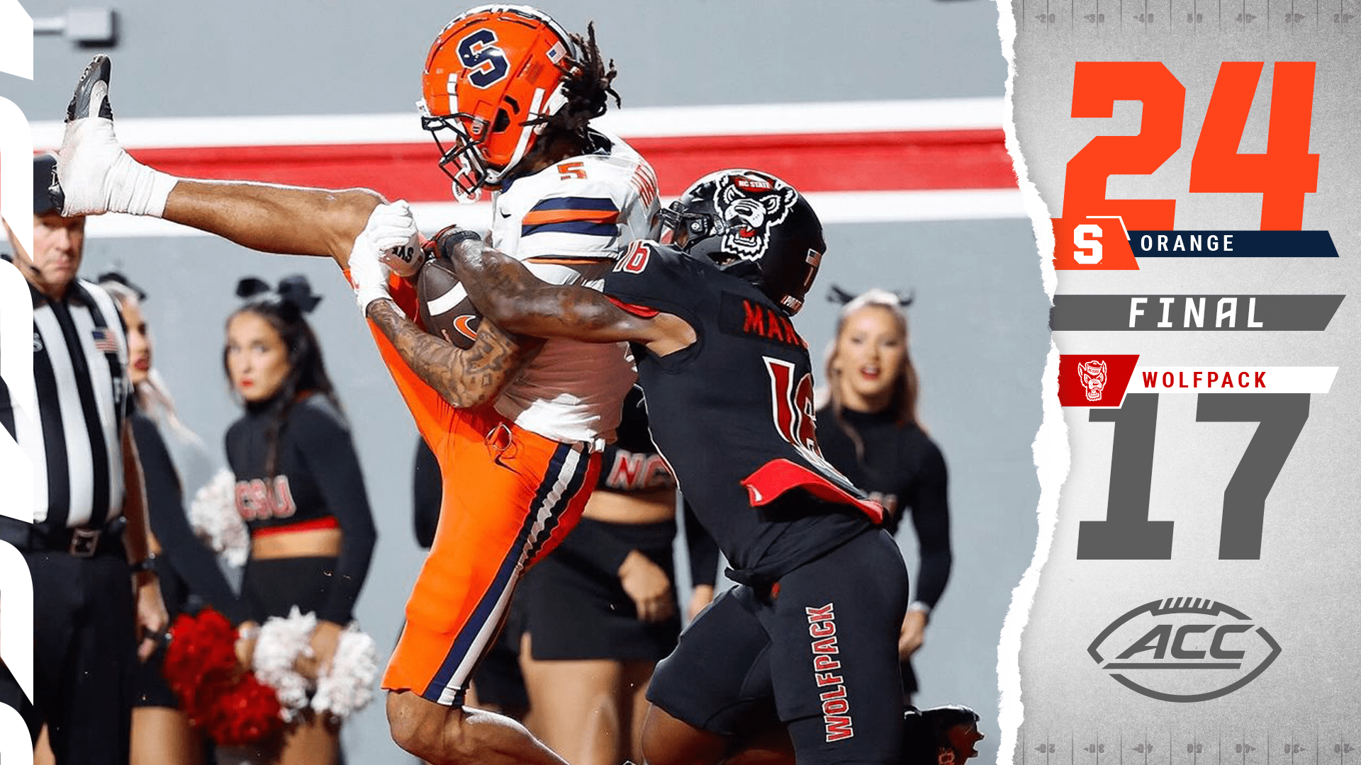 1920x1080 Kyle McCord Steers Syracuse To 24 17 Road Win At NC State Coast Conference