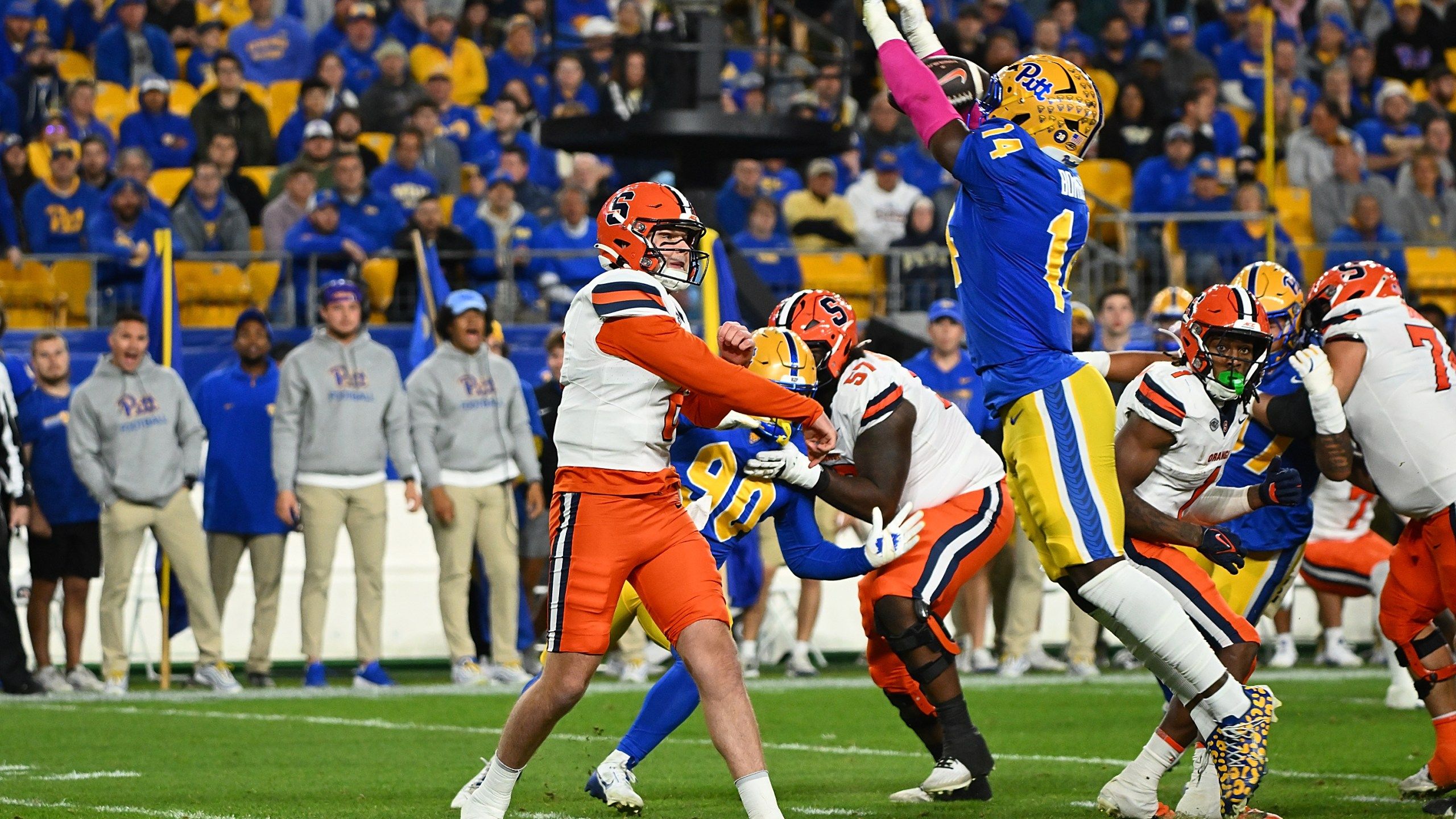 2560x1440 SU Offense Struggles In 41 13 Road Loss To Pitt