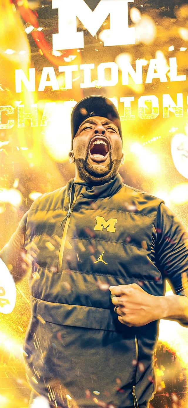 640x1386 Adding a few more wallpaper to the earlier set: Kenneth Grant, Roman Wilson, and new Head Coach Sherrone Moore!