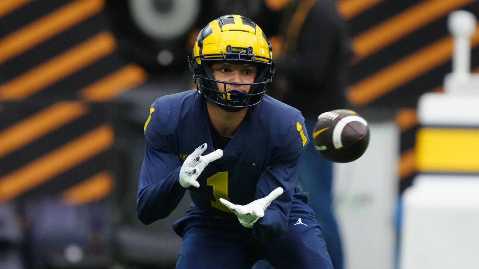 1600x900 Watch: Michigan WR Roman Wilson an early star at Senior Bowl