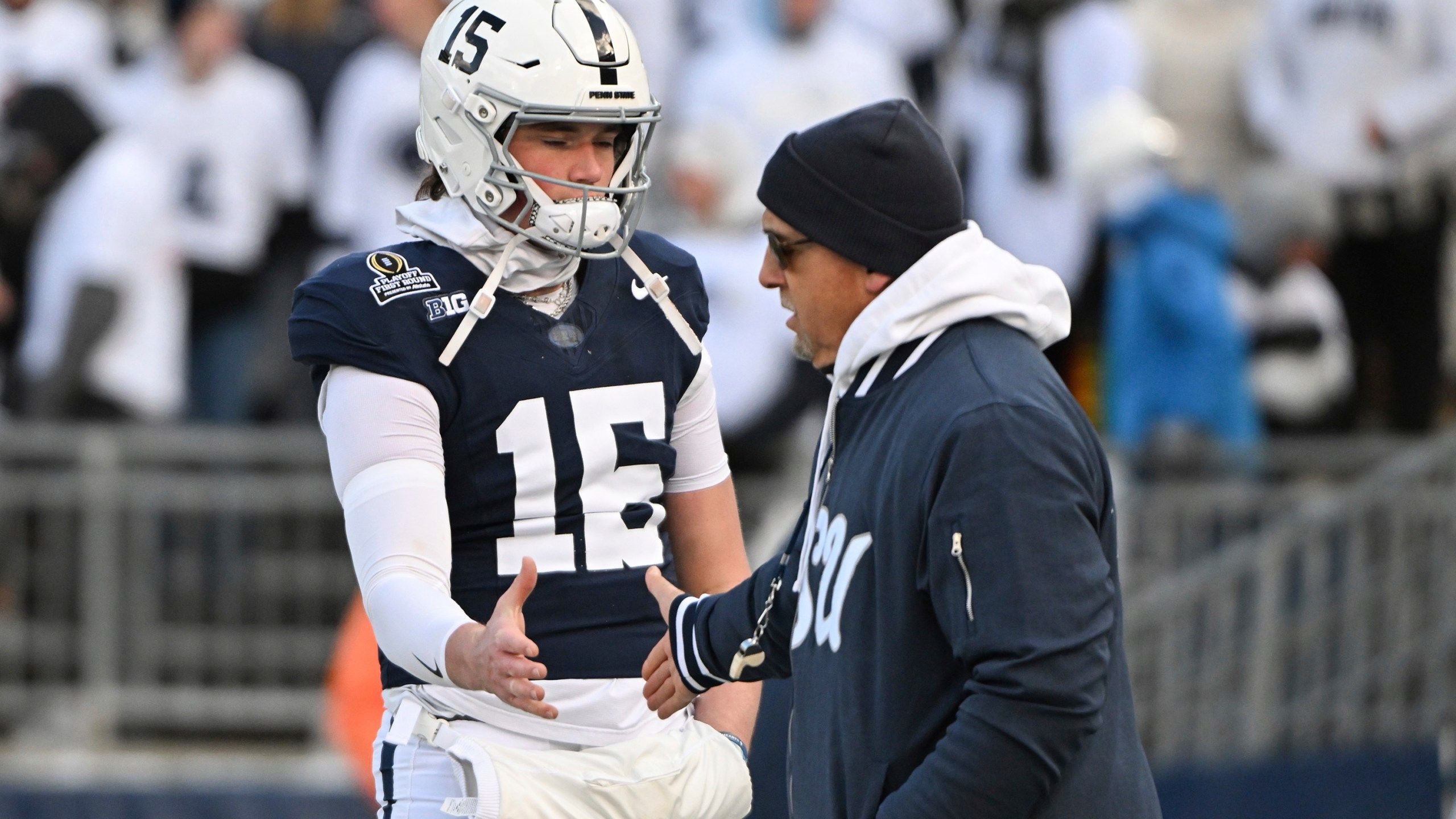 2560x1440 Penn State's polarizing QB Drew Allar puts critics on mute and keeps winning games. WLNS 6 News