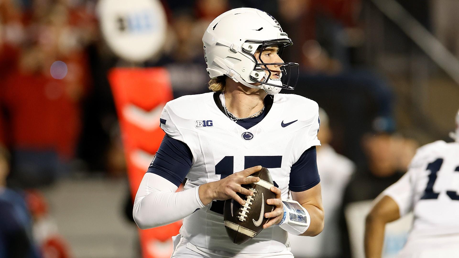 1920x1080 Drew Allar given high QB grade by Pro Football Focus, 'rifle of a right arm' entering senior Penn State season