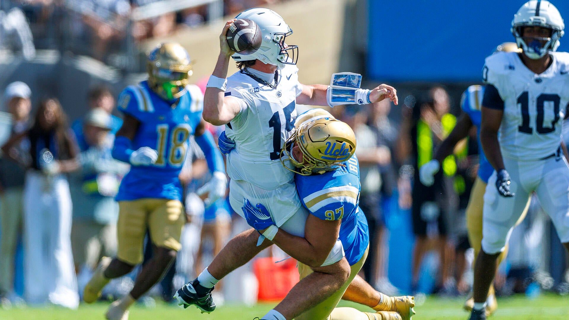 1920x1080 PLAY OF THE GAME! UCLA's Late Fourth Down Stop On Drew Allar And Penn State