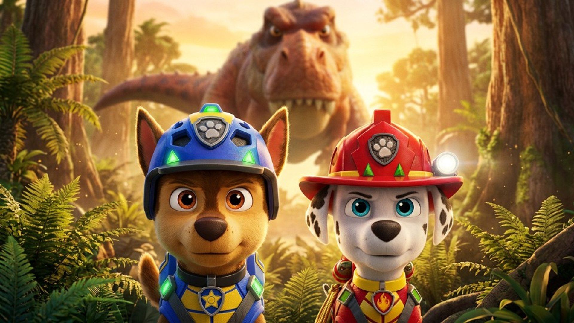 1920x1080 PAW Patrol The Dino Movie. Official (2026)