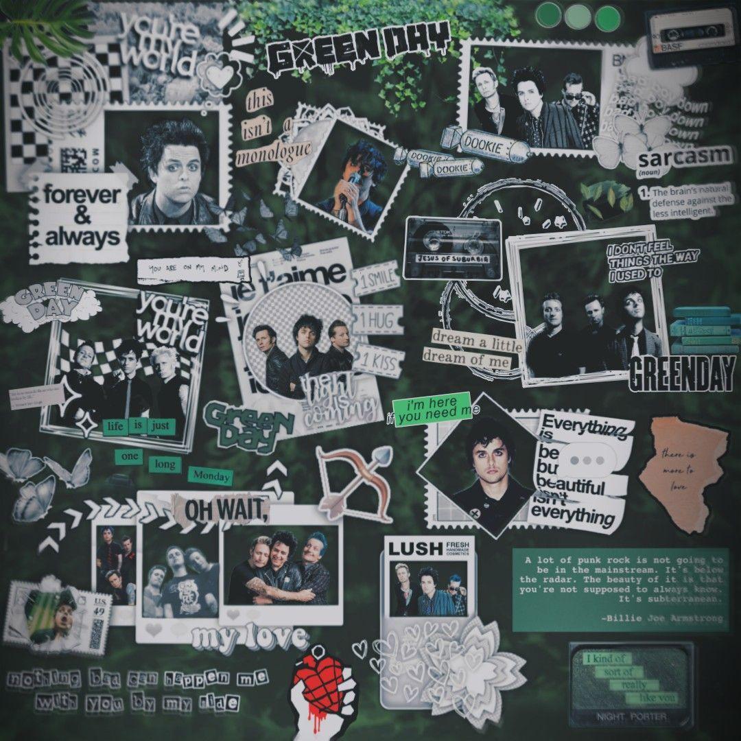 1080x1080 freetoedit #greenday #green #day #aesthetic #edit #edits #greendayedit #trecool #billiejoearmstrong #mikedirnt. Green day, iPhone wallpaper music, Forever green