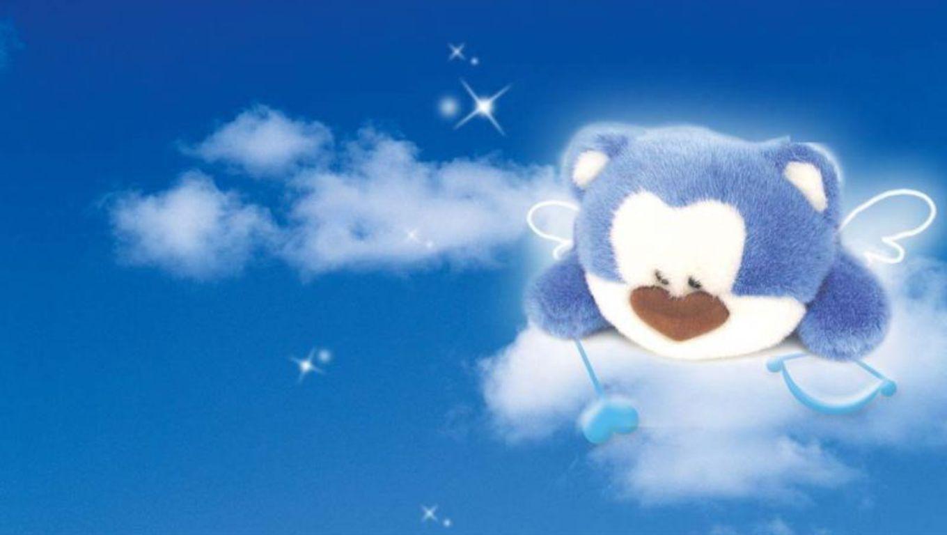 1360x768 Wallpaper For Cute Blue Heart Background. HD Wallpaper Range