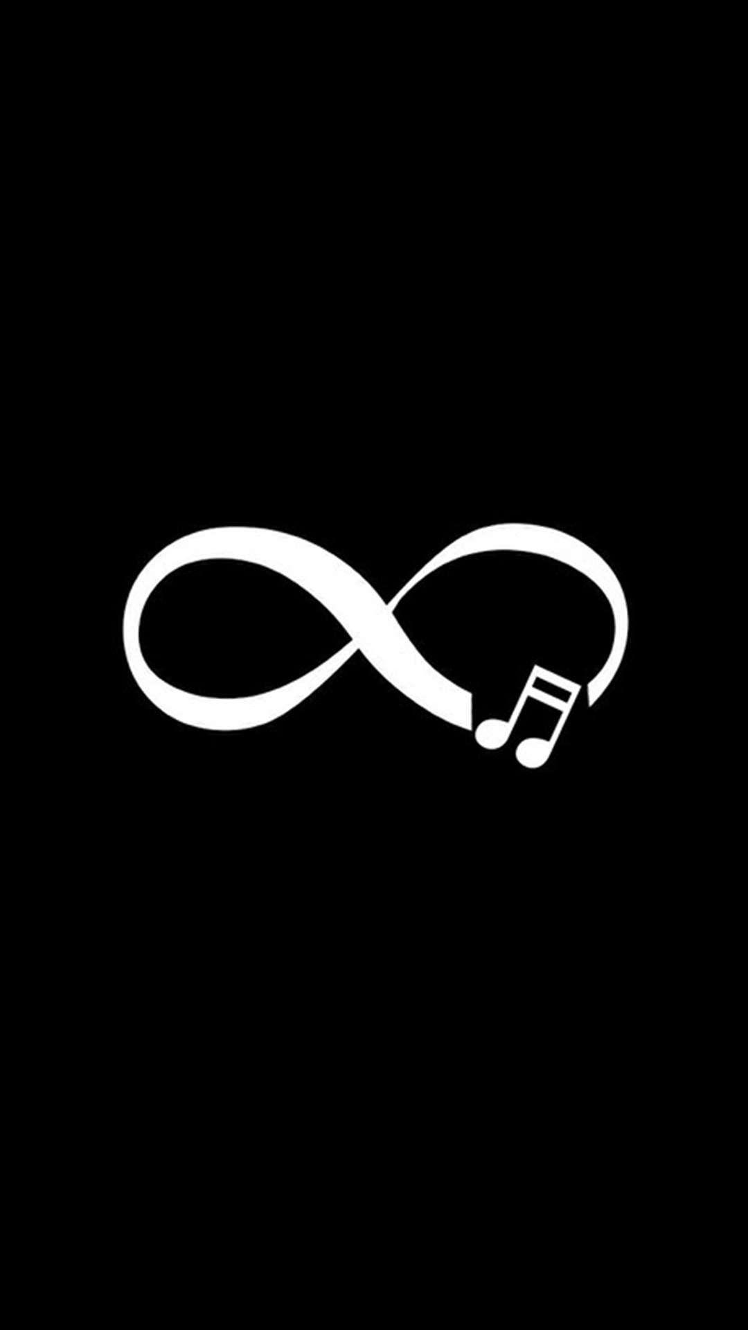 1080x1920 Black Infinity Wallpaper