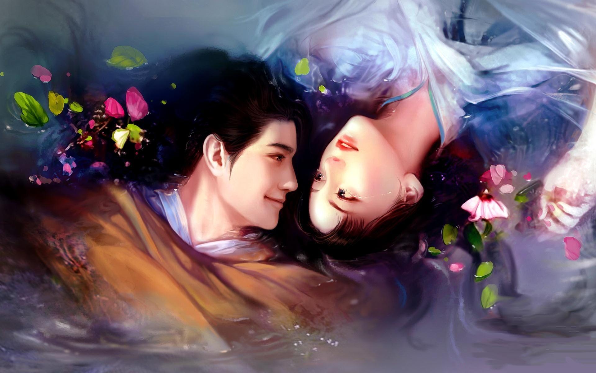 1920x1200 Lovely Couple, Lovers, Game, 3D And Abstract Couple Pic HD Wallpaper & Background Download