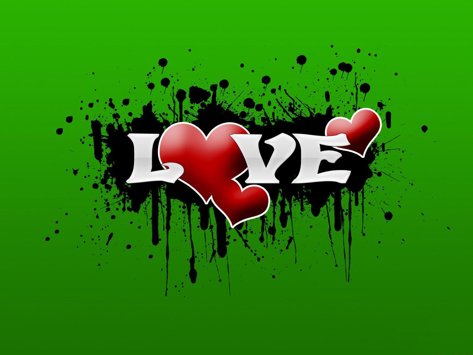 1600x1200 Love Wallpaper 3D