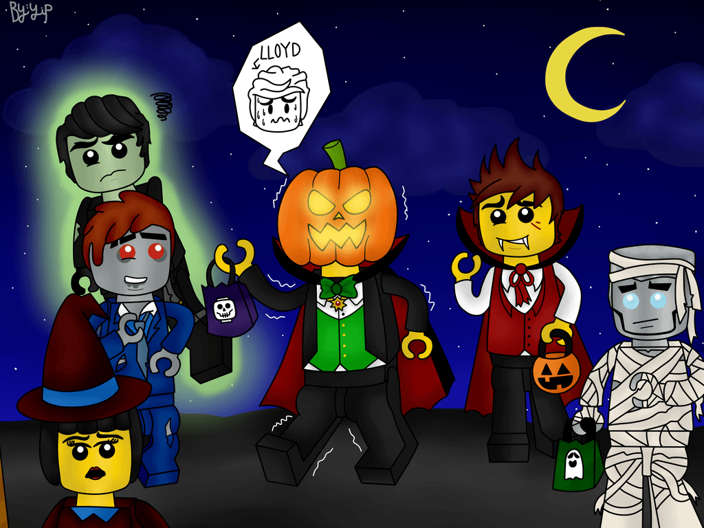 1024x768 Ninjago Halloween 2015