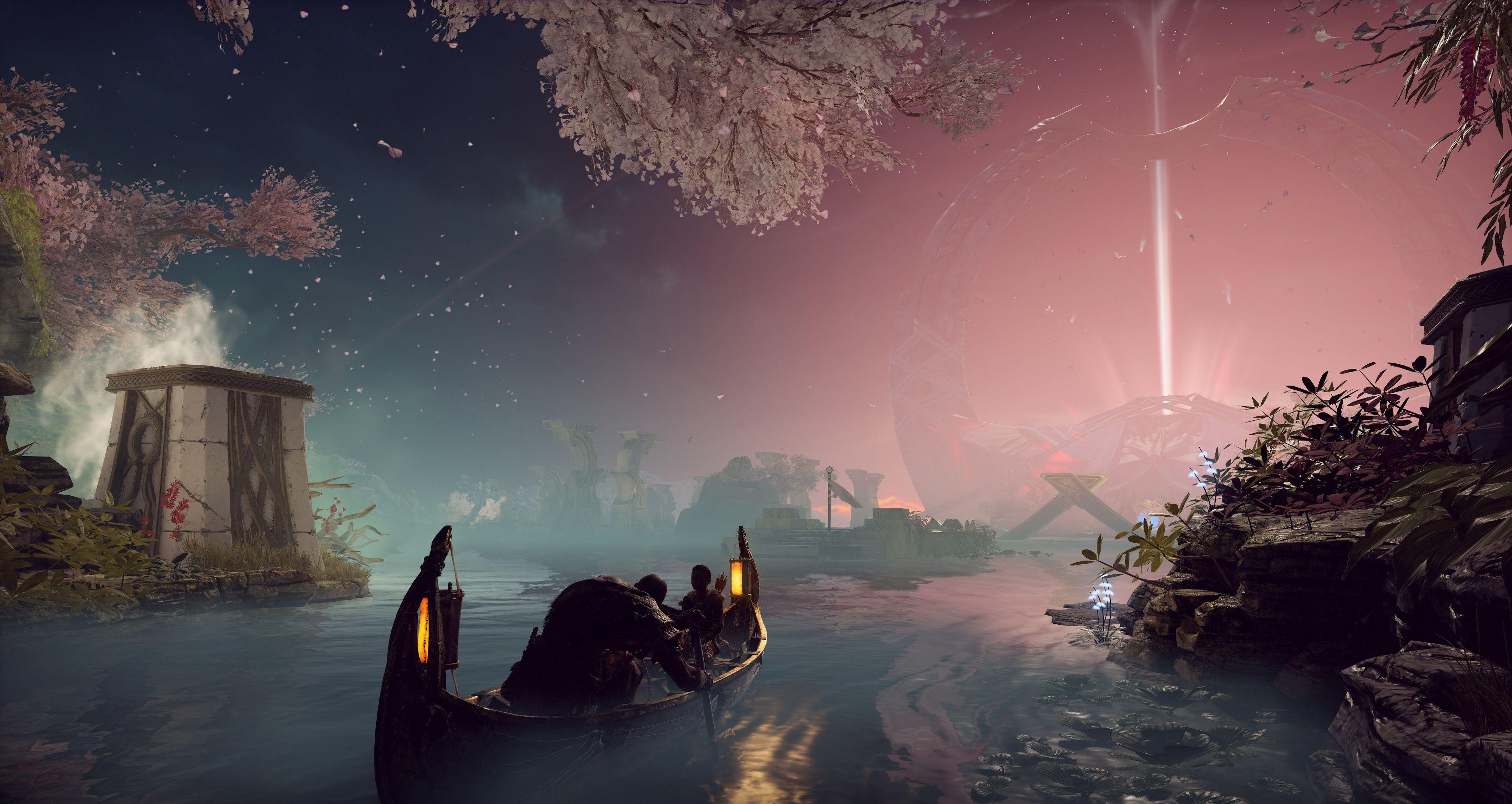 3878x2062 Under The Hood Of The Boat In God Of War 4 4k Laptop Full HD 1080P HD 4k Wallpaper, Image, Background, Photo and Picture