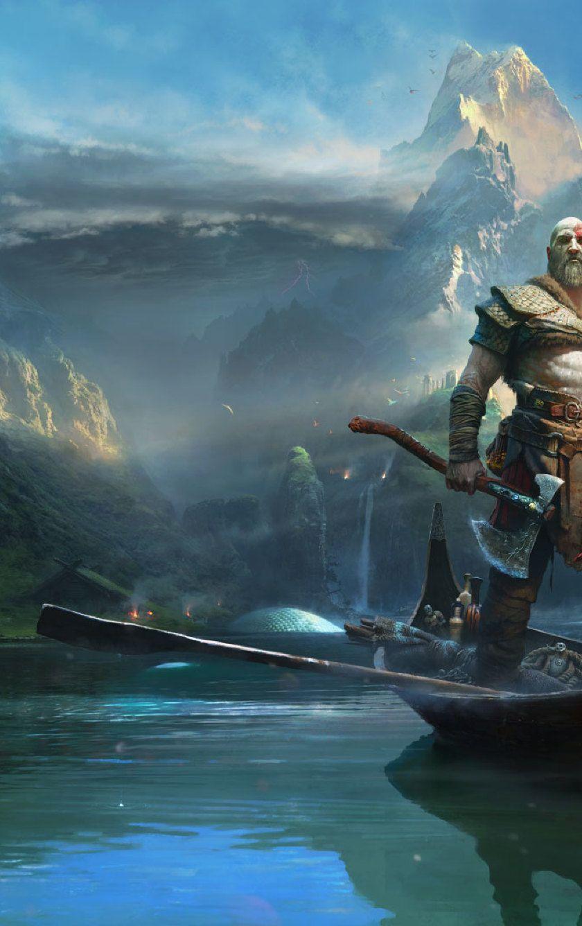 840x1336 Kratos Atreus God of War 2018 840x1336 Resolution Wallpaper, HD Games 4K Wallpaper, Image, Photo and Background