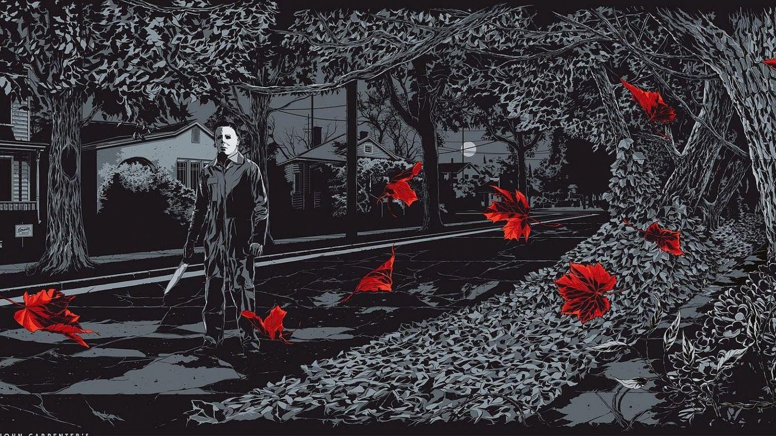 1536x864 Free download Halloween 1978 Wallpaper HD Download [1920x899] for your Desktop, Mobile & Tablet. Explore Halloween Movie Wallpaper. Horror Movie Wallpaper, Halloween Michael Myers Wallpaper, Halloween Movie Wallpaper Background