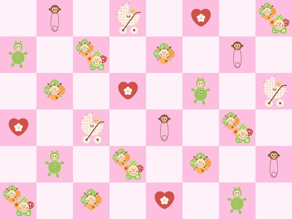 1024x768 Background Girl Pink Scrapbook Paper iPhone HD Wallpaper Free
