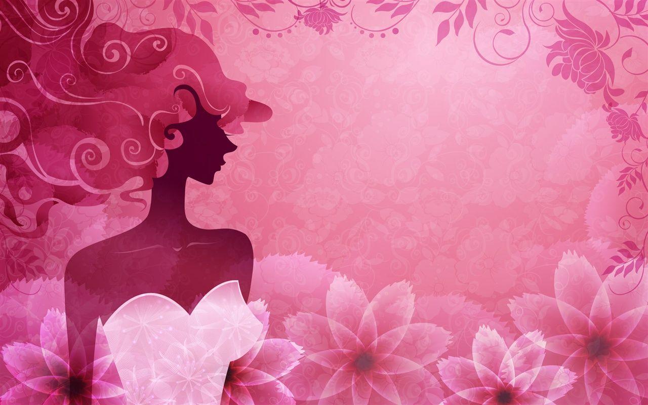 1280x800 Wallpaper Vector woman pink stylish 1920x1200 HD Picture, Image