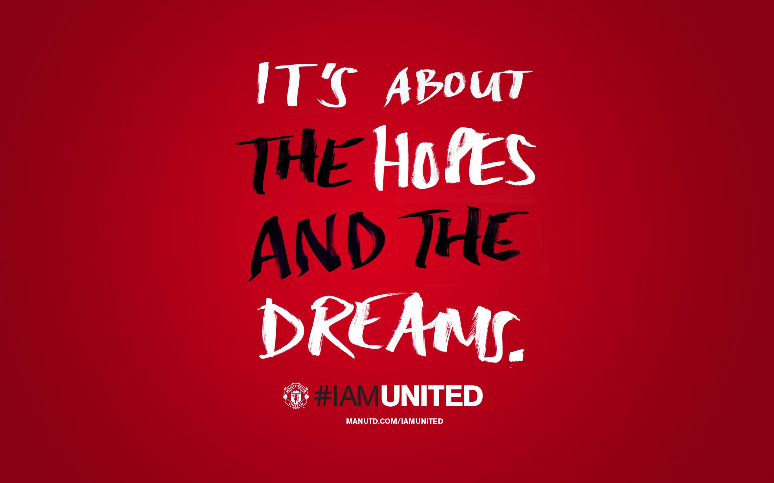 2560x1600 Manchester United Quotes Wallpaper • SongiadaPro. My One True
