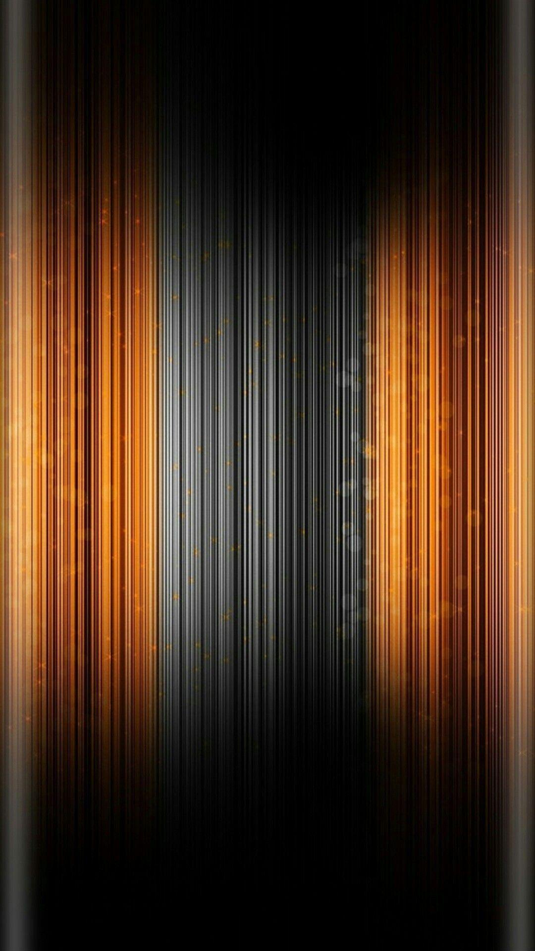 1080x1920 Black Orange Wallpaper