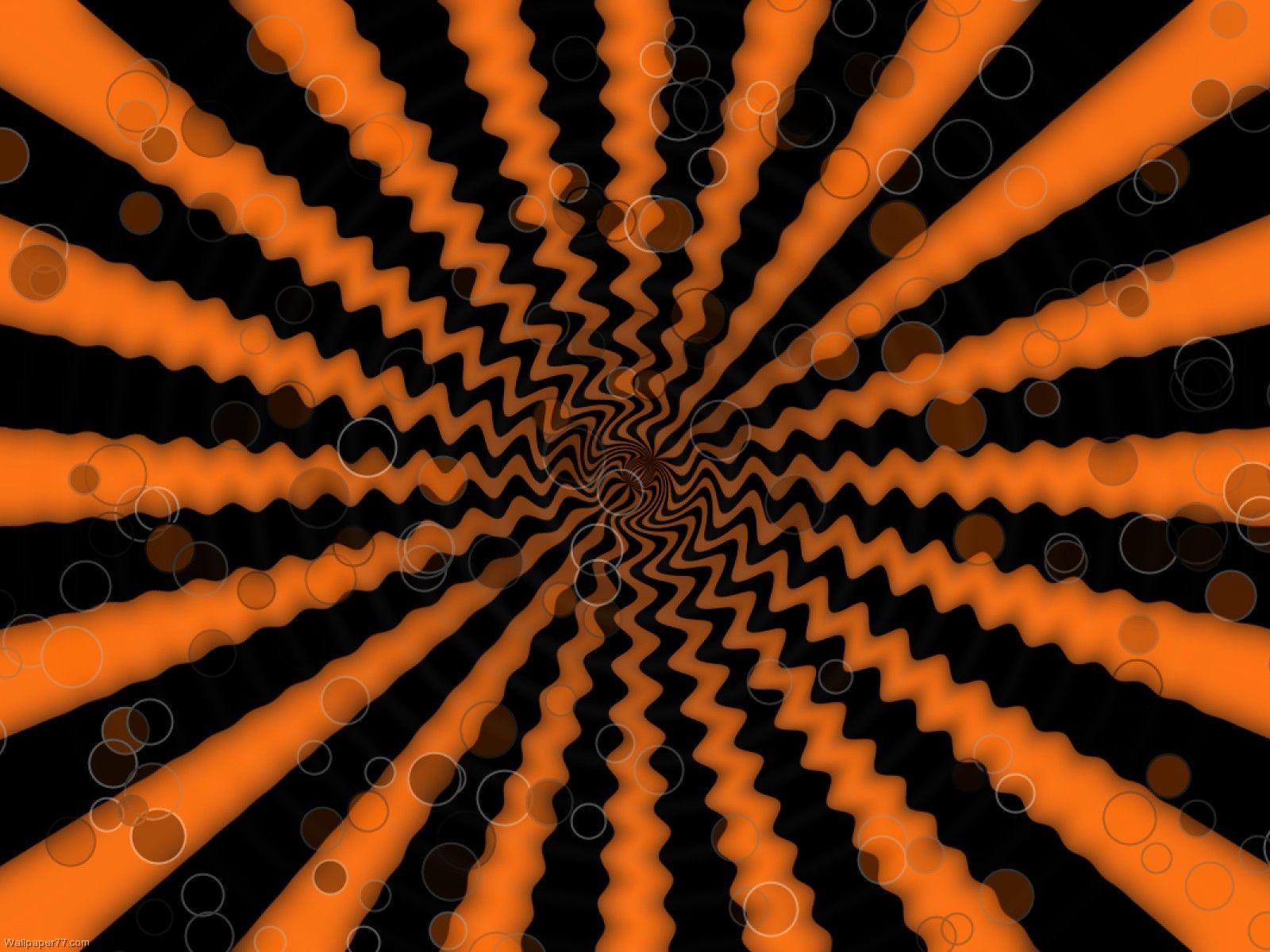 1600x1200 Orange Black Wallpaper
