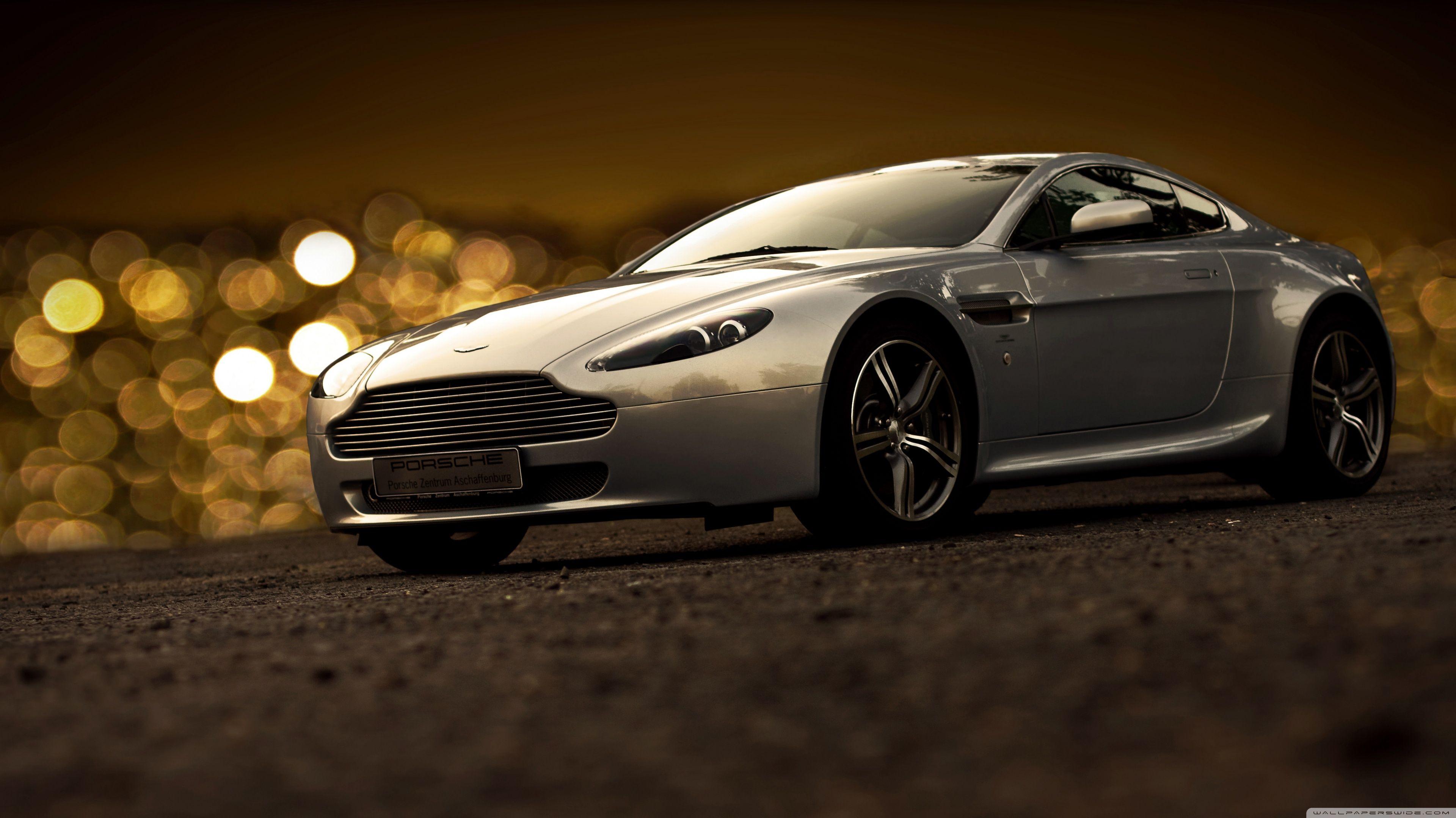 3840x2160 Aston Martin Bokeh Lights At Night Ultra HD Desktop Background Wallpaper for 4K UHD TV : Widescreen & UltraWide Desktop & Laptop : Multi Display, Dual Monitor : Tablet