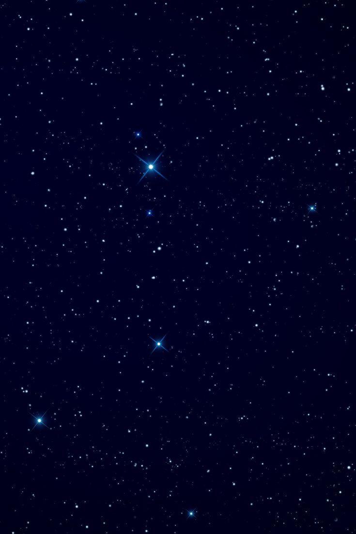 735x1102 Blue Stars On Dark Night. Dark night, Dark wallpaper, Blue star
