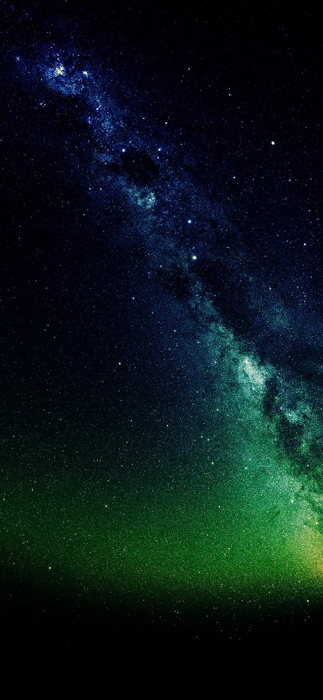 1125x2436 iPhoneXpapers dark night revisited star space sky