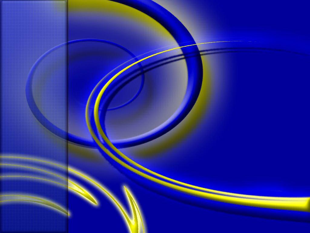 1024x768 Blue Yellow Wallpaper