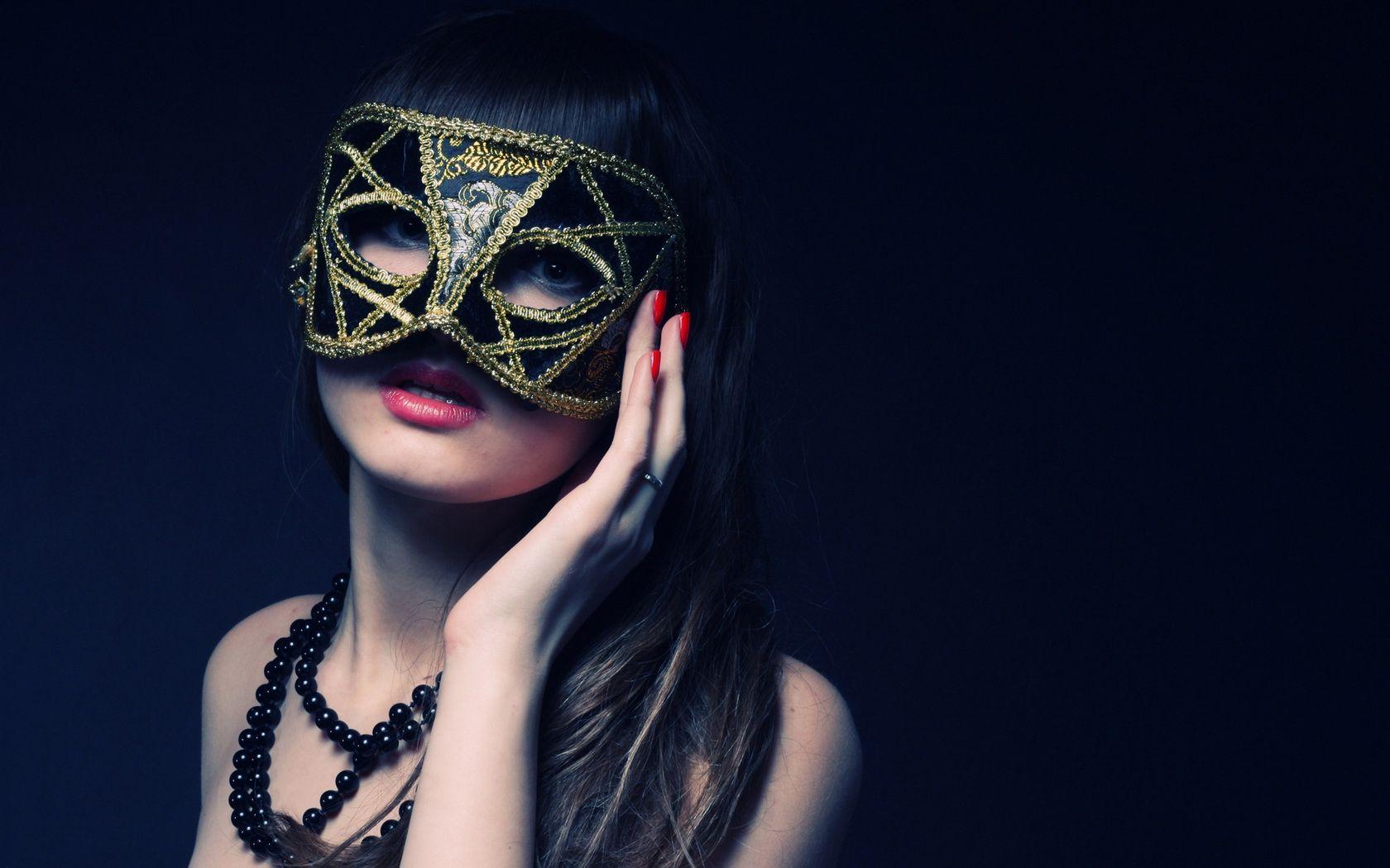 1680x1050 Masked Wallpaper