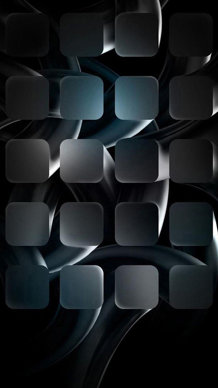 736x1308 Best 3D Black iPhone Wallpaper: Image