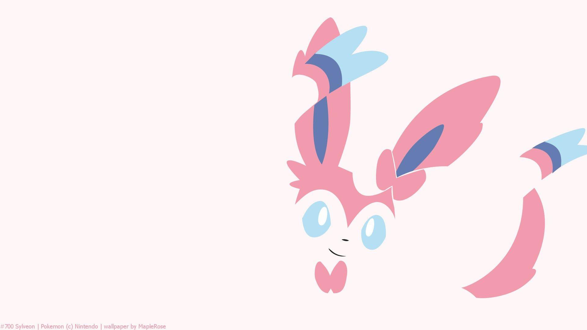 1920x1080 Eevee, Eeveelution, Minimal, Pokemon, Sylveon HD Wallpaper & Background • 10654 • Wallur