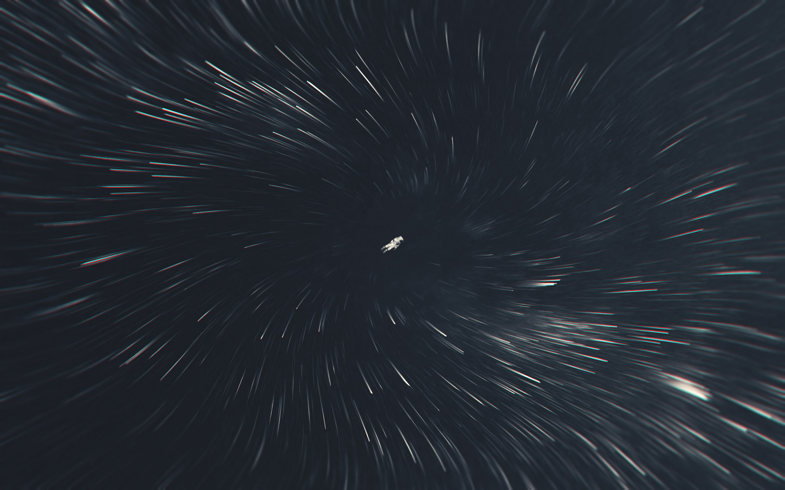 2560x1600 Download 2560x1600 Floating Astronaut, Galaxy, Rotation Wallpaper for MacBook Pro 13 inch