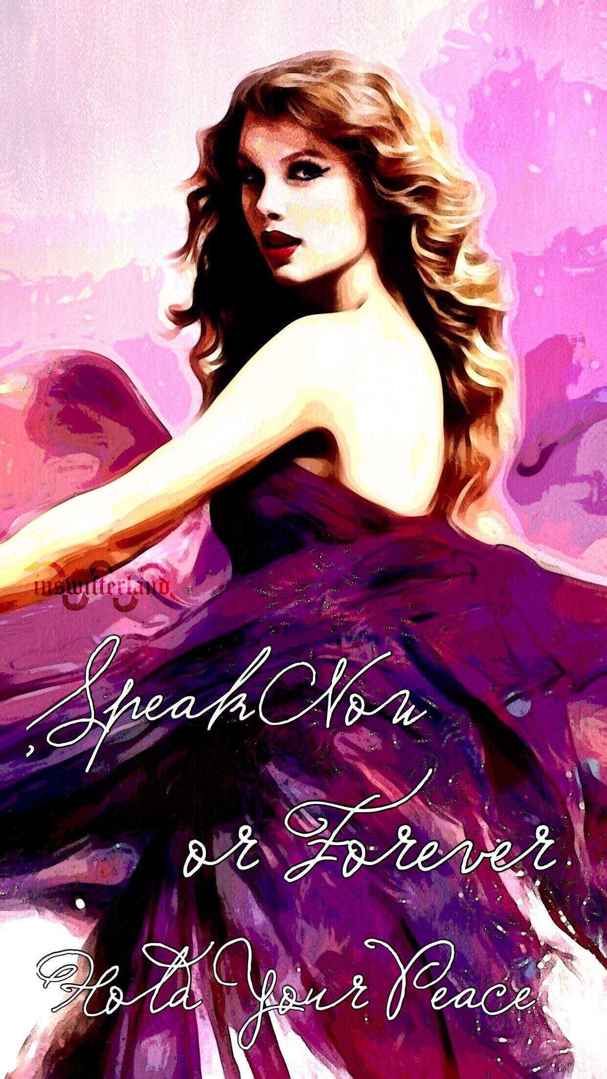 1242x2208 Taylor Swift Speak Now Wallpaper