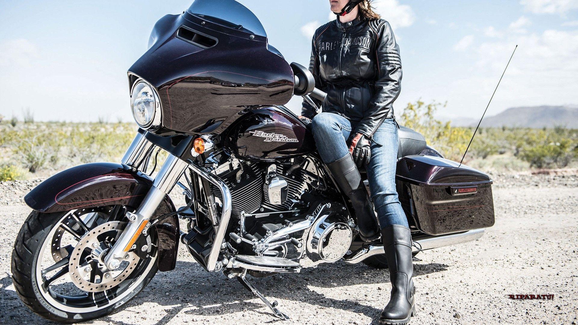 1920x1080 Harley Davidson Touring Street Glide 2014 Wallpaper