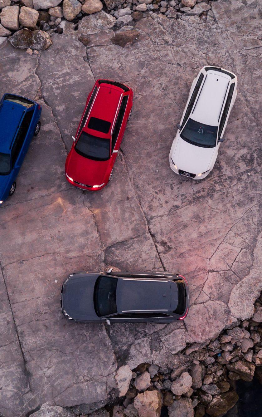 840x1336 Download Aerial view, Audi RS4 wallpaper, 840x iPhone iPhone 5S, iPhone 5C, iPod Touch