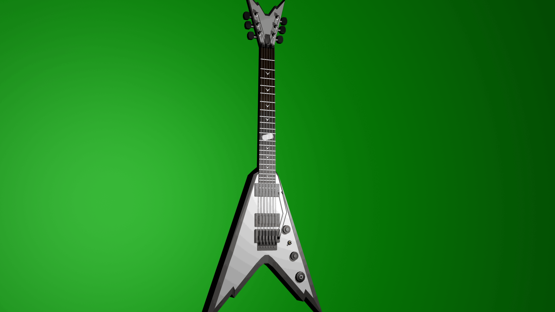 1920x1080 Flying V Guitar by HermanThaGerman on Newgrounds