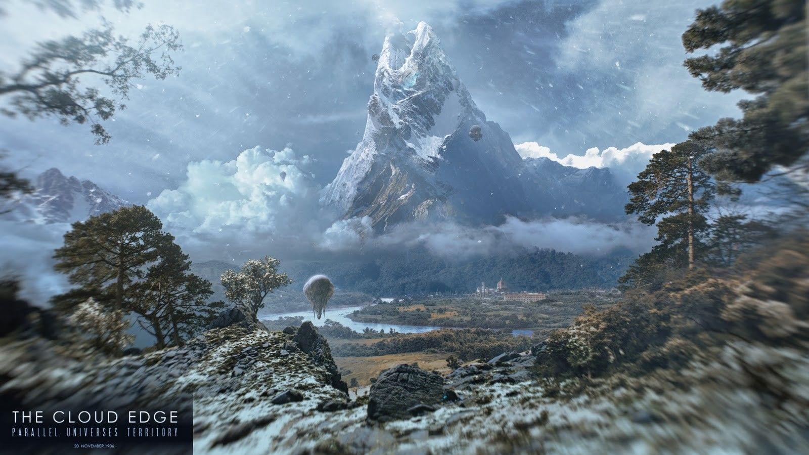 1600x900 Artwork fictional landscapes wallpaperx900